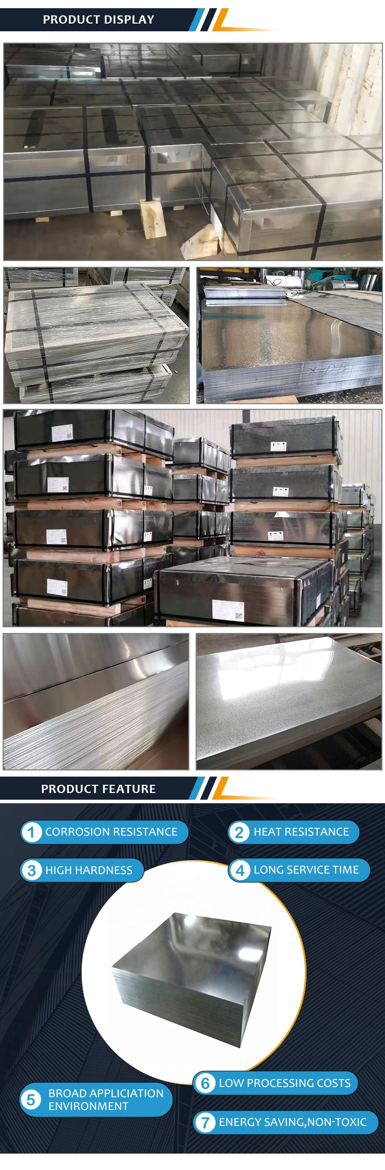 Electrolytic Tinplate Factory 5.6 / 5.6 High Quality T1-T5 Tinplate