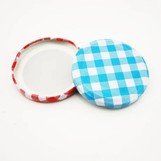 Hot Sale 63mm 72mm 82mm Good Airtight Metal Twist off Can Lid for Glass Storage Jar