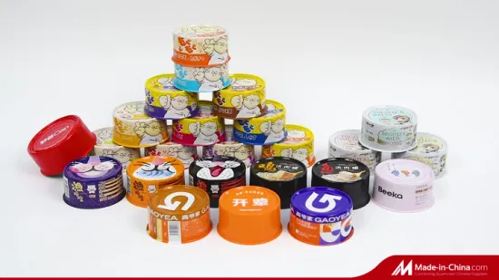 634# Empty Tin Can 2 Piece Pet Food Can
