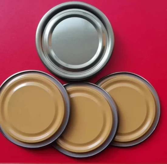 Hot Selling Food Grade D305# Metal Round Can with Normal Open Lid